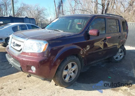 2009 Honda Pilot Ex z USA, uszkodzony, nr VIN 5FNYF48449B045344